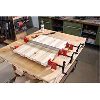 Heavy-Duty I-Beam Steel Bar Clamp, 36" (914.4 mm) Capacity, 2" (50.8 mm) Throat Depth Les Distributions ICE