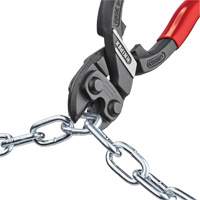 CoBolt&reg; High Leverage XL Compact Bolt Cutters with Notched Blade, 10" L, Center Cut Les Distributions ICE