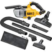 Aspirateur &agrave; main sans fil pour d&eacute;chets secs, 20 V, Capacit&eacute; 0,18 gal Les Distributions ICE