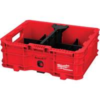 Bac &agrave; profil bas PACKOUT, 15" x 18-5/8" x 6-5/8", Noir/Rouge Les Distributions ICE