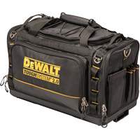 ToughSystem&reg; 2.0 Dirt Repellent Jobsite Tool Bag, 1680 Denier, 50 Pockets, Black/Yellow Les Distributions ICE