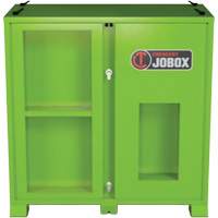 Armoire de rangement d'&eacute;PI sur place, Acier, Vert lime haute visibilit&eacute; Les Distributions ICE