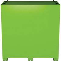 Armoire de rangement d'&eacute;PI sur place, Acier, Vert lime haute visibilit&eacute; Les Distributions ICE