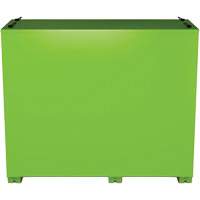 Armoire ventil&eacute;e pour le rangement d'&eacute;PI sur place, Acier, Vert lime haute visibilit&eacute; Les Distributions ICE