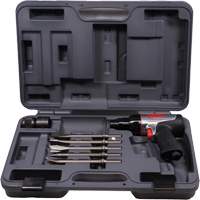 Marteau pneumatique robuste avec burins, 16,2 pi³/min, 1/4" NPT, 3330 coups/min, 3/4" x 2-1/2" (19,05 mm x 63,5 mm) Les Distributions ICE