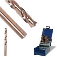 SST+ Jobbers Wire Gauge Drill Bit, High Speed Steel, #1, 3-11/16" L, 2-1/4" Flute, 135° Point Angle Les Distributions ICE