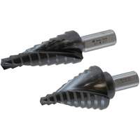 Foret &eacute;tag&eacute; Multi-Step, 1/4" - 1-3/8", Incr&eacute;ments de 1/8", Acier rapide Les Distributions ICE