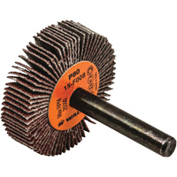 Flap Wheels-Coolcut Flap Wheels, Aluminum Oxide, 80 Grit, 1-1/2" x 3/8" x 1/4" Les Distributions ICE