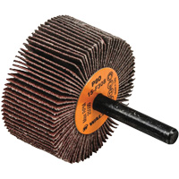 Flap Wheels-Coolcut Flap Wheels, Aluminum Oxide, 80 Grit, 2" x 1" x 1/4" Les Distributions ICE