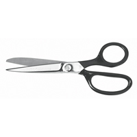 Ciseaux droits de qualit&eacute; industrielle Inlaid, Longueur de coupe de 3-1/8", Poign&eacute;e Anneaux Les Distributions ICE
