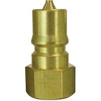 Bouchon pour raccord hydraulique rapide, 3/8" dia., Laiton Les Distributions ICE
