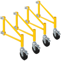 Mobile Work Scaffolding - Maxi Round Scaffolding Accessories, Outrigger, 23" W x 25" H Les Distributions ICE