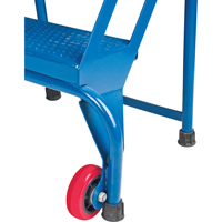 Portable Folding Ladder, 2 Steps, Perforated, 20" High Les Distributions ICE