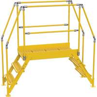 Crossover Ladder, 78-1/2" Overall Span, 30" H x 48" D, 24" Step Width Les Distributions ICE