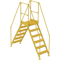 Crossover Ladder, 92" Overall Span, 60" H x 24" D, 24" Step Width Les Distributions ICE