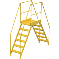 Crossover Ladder, 104" Overall Span, 60" H x 36" D, 24" Step Width Les Distributions ICE