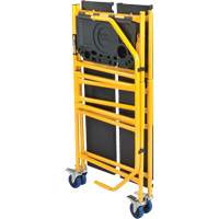 Jobsite Series 4' Safety Rail & Tool Shelf Scaffold Kit, Steel Frame, 49-1/2" D x 57-3/4" H Les Distributions ICE