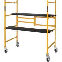 Jobsite Series 4' Basic Mini Scaffold Kit, Steel Frame, 41" D x 45-3/4" H Les Distributions ICE