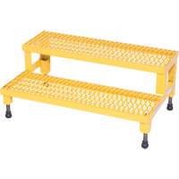 Plate-forme ajustable Step-Mate, 2 marche(s), 36-3/16" la x 22-7/8" lo x 15-1/4" h, Capacit&eacute; 500 lb Les Distributions ICE