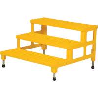 Plate-forme ajustable Step-Mate, 3 marche(s), 36-3/16" la x 33-7/8" lo x 22-1/4" h, Capacit&eacute; 500 lb Les Distributions ICE