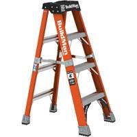 Step Ladder, 4', Fibreglass, 375 lbs. Capacity, Type 1AA Les Distributions ICE