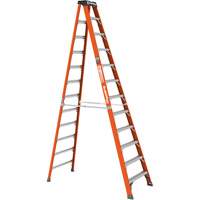Step Ladder, 12', Fibreglass, 375 lbs. Capacity, Type 1AA Les Distributions ICE