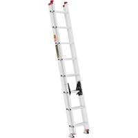 Jobsite Series Extension Ladder, 200 lbs. Cap., 16' H, Grade 3 Les Distributions ICE