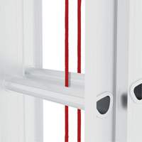 Jobsite Series Extension Ladder, 200 lbs. Cap., 24' H, Grade 3 Les Distributions ICE