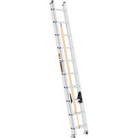 Jobsite Series Extension Ladder, 225 lbs. Cap., 20' H, Grade 2 Les Distributions ICE