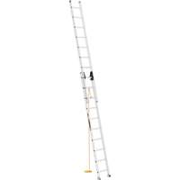 Jobsite Series Extension Ladder, 225 lbs. Cap., 20' H, Grade 2 Les Distributions ICE