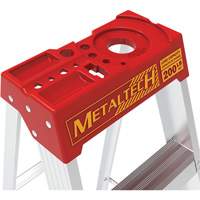 Step Ladder with Paint Tray, 6', Aluminum, 200 lbs. Capacity, Type 3 Les Distributions ICE