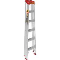 Step Ladder, 6', Aluminum, 200 lbs. Capacity, Type 3 Les Distributions ICE