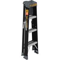 Step Ladder with Paint Tray, 4', Fibreglass, 250 lbs. Capacity, Type 1 Les Distributions ICE