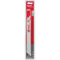 Sawzall&reg; Reciprocating Saw Blade, Bi-Metal, 10-14 TPI, 8" L x 5/8" W Les Distributions ICE