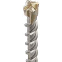 M&egrave;che de perceuse &agrave; percussion &agrave; quatre cannelures SDS-Plus MX4 , 1", Tige SDS-Plus, Carbure Les Distributions ICE