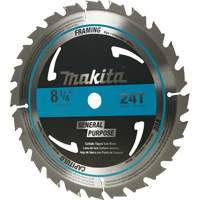 Carbide-Tipped Circular Framing Saw Blade, 8-1/4", 24 Teeth, Wood Use Les Distributions ICE