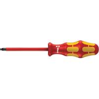 Tournevis isol&eacute; Square Plus, Tige de #2, Ronde, 8-1/16" lo, Prise en Plastique Les Distributions ICE
