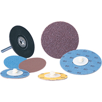Disque &agrave; changement rapide Standard Abrasives, 2" dia., Grain 36, Oxyde d'aluminium Les Distributions ICE