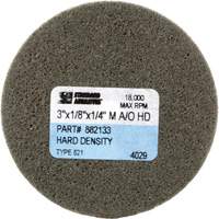 Disque unitaris&eacute; Standard Abrasives, 3" x 1/8", Arbre de 1/4", Grain de Moyen, Oxyde d'aluminium Les Distributions ICE