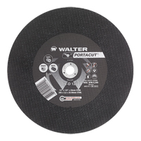 Meule &agrave; tronçonner rapide en acier inoxydable Portacut, 12" x 1/8", Arbre de 3/4", Type 1, Carbure de silicium, 6300 Tr/min Les Distributions ICE