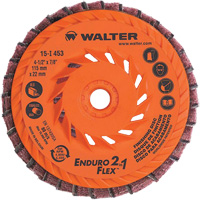 Meule &agrave; lamelles Enduro-Flex 2-in-1, 4-1/2" x 5/8"-11, Grain 80, C&eacute;ramique Les Distributions ICE