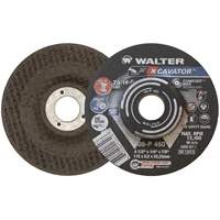 Meule XCAVATOR, 4-1/2" x 1/4", Arbre 7/8", Zirconium, Type 27 Les Distributions ICE