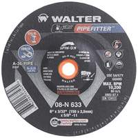 Meule PIPEFITTER, 6" x 3/32", Oxyde d'aluminium, Type 27 Les Distributions ICE