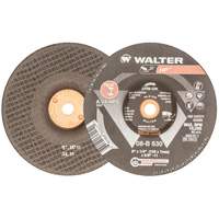 Disque de meulage et tronçonnage HP, 6" x 1/4", Arbre 5/8"-11, Oxyde d'aluminium, Type 27 Les Distributions ICE
