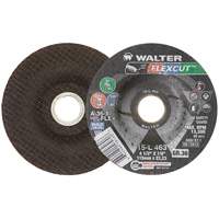 Meule FLEXCUT, 4-1/2", 36 Grain, Oxyde d'aluminium, 7/8", 13 300 Tr/min, Type 29 Les Distributions ICE