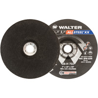 Meules &agrave; moyeu d&eacute;port&eacute; ALLSTEEL XX, 7" x 1/8", Arbre 7/8", Type 27 Les Distributions ICE