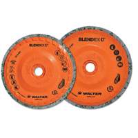 Blendex U Finishing Cup Disc, 4-1/2" Dia., Fine Grit, Silicon Carbide Les Distributions ICE
