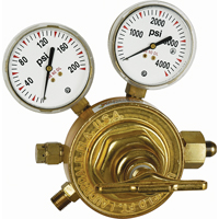 Heavy-Duty Single Stage Regulator, Oxygen, CGA540 Inlet Les Distributions ICE