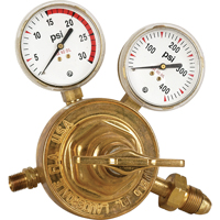Heavy-Duty Single Stage Regulator, Acetylene, CGA510 Inlet Les Distributions ICE