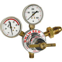 Medium-Duty Single Stage Regulator, Acetylene, CGA510 Inlet Les Distributions ICE